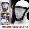 Anti-fog Shield Safety Full Face Super Protective Head Cover Transparent Mask