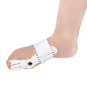 Hallux Valgus Corrector Plastic Toe Correctors Sleeves (Option: 2pcs white)