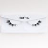 1Pair Mink Half Lashes Soft Thick Eye End Lengthening Faux Eyelashes Natural Long Handmade Eyelash Cross Curl 3D Lash For Makeup