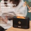 Aroma Diffuser Flame Light Mist Humidifier Aromatherapy Diffuser With Waterless Auto-Off Protection For Spa Home Yoga Office